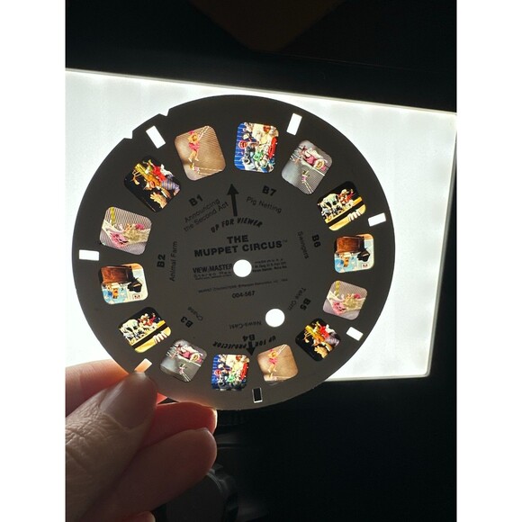 Vintage 1984 Muppet Circus View-Master Reel 004-567 Jim Henson - Picture 3 of 3